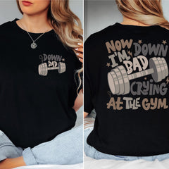 Malachitee "Down Bad Lyrics" Taylor Swift 2 sides Shirt