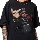 Malachitee "Middle Finger Bag" Vintage Chris Brown Shirt