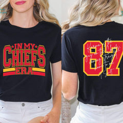 Malachitee "In My Chiefs Era 2 sides" Taylor Swift TShirt, Travis Shirt