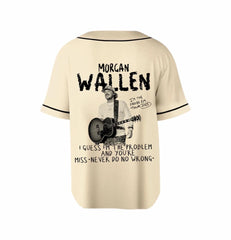 Malachitee "Im The Problem Tour 2025" Morgan Wallen Concert 2025 Jerseys