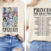 Malachitee "Disney Princess The Eras Tour" Inspired Taylor Shirt