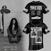 Malachitee "Grand National Tour" Kendrick Lamar x SZA 2025 Custom Baseball Jerseys