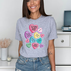 Malachitee "Swiftie Hearts" Taylor Swift Shirt, Trendy T-Shirts