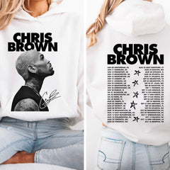 Malachitee "Deluxe 11:11 Tour 2025" Chris Brown 2 sides Shirt