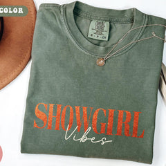 Malachitee "Showgirl Vibes" Taylor Swift T-Shirt