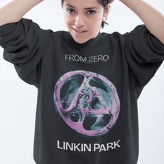 Malachitee "From Zero Pink Circle Logo" Linkin Park  T-Shirt Soft Rock Band