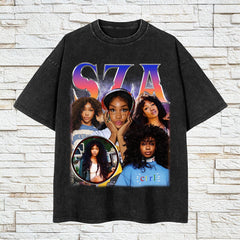 Malachitee "Retro 90's Graphic Bootleg" Vintage SZA Shirt