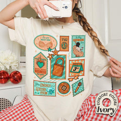 Malachitee "Showgirl Stamps" Taylor Swift T-Shirt