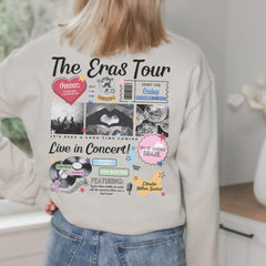 a woman standing in a kitchen with her back to the camera