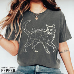 Malachitee "Karma Is A Cat" Taylor Swift Shirt, Cute Cat Shirt