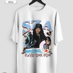 Malachitee "SZA Save Our Soul" SZA Hiphop T Shirt