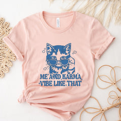 Malachitee "Sweet like honey, Karma is a cat" Taylor Swift Shirt