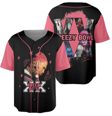 Malachitee "Breezy Bowl XX Pink & Black" Custom Baseball Jerseys