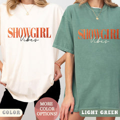 Malachitee "Showgirl Vibes" Taylor Swift T-Shirt