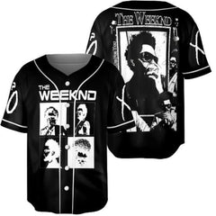 Malachitee "Dawn FM" The Weeknd Baseball Jersey, Music Jerseys