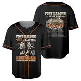 Malachitee "Big Ass Stadium Tour 2025" Post Malone Baseball Jerseys