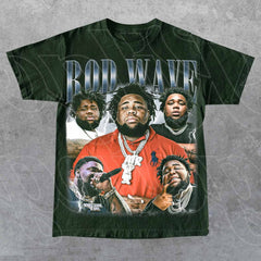 Malachitee "Limited Rod Wave" Vintage Rod Wave T-Shirt