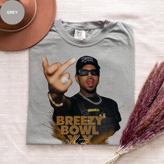 Malachitee "Breezy Bowl XX Finger Up Shirt V1" Chris Brown Album Shirt