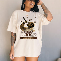 Malachitee "20th Aniversary Music Tour" Chris Brown Album T-Shirt