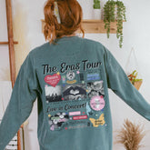 a woman with her back to the camera