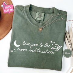 Malachitee "Love You to the Moon and to Saturn" Taylor Swift Shirt