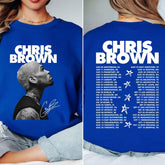 Malachitee "Deluxe 11:11 Tour 2025" Chris Brown 2 sides Shirt