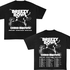 Malachitee "20th Anniversary Breezy Bow" Chris Brown Concert 2025 Tee
