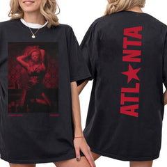 Malachitee "Music Tour In Atlanta" Beyoncé 2025 2 sides Shirt