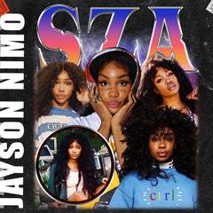 Malachitee "Retro 90's Graphic Bootleg" Vintage SZA Shirt