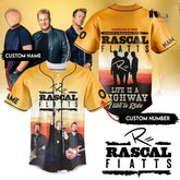 Malachitee "Life is a Highway"  Rascal Flatts Tour 2025 Custom Jerseys