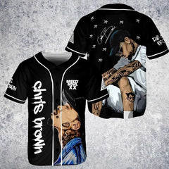 Malachitee "Breezy Bowl Xx Tour 2025" Chris Brown Baseball Jerseys For Fans
