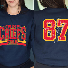 Malachitee "In My Chiefs Era 2 sides" Taylor Swift TShirt, Travis Shirt