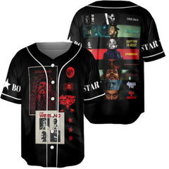 Malachitee "The Weeknd Merch XO Albums" The Weeknd Vintage Jerseys