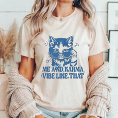 Malachitee "Sweet like honey, Karma is a cat" Taylor Swift Shirt