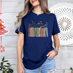 Malachitee "Albums As Books Folk Music" Taylor Swift Shirt