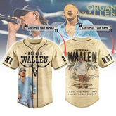 Malachitee "I'm The Problem" Morgan Wallen Tour 2025 Custom Baseball Jerseys