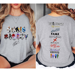 Malachitee "Deluxe 11:11 Shirt V1" Chris Brown Album 2sided Shirt