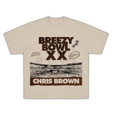 Malachitee "Breezy Bowl XX" Vintage Chris Brown T-Shirt 2025