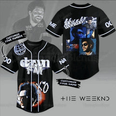 Malachitee "Dawn Fm" The Weeknd Custom Music Baseball Jerseys