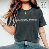 Malachitee "Champagne problems Lyrics" Taylor Swift Album shirt