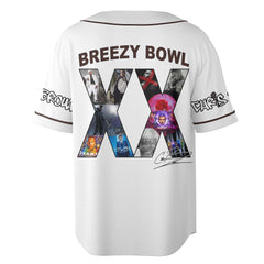 Malachitee "Breezy Bowl" Chris Brown Signature Tour XX 2025 Baseball Jerseys