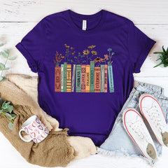 Malachitee "Albums As Books Folk Music" Taylor Swift Shirt