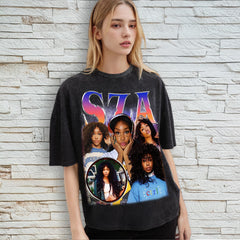 Malachitee "Retro 90's Graphic Bootleg" Vintage SZA Shirt