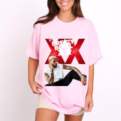 Malachitee "Breezy Bowl Red XX Concert 2025" Chris Brown Album Shirt