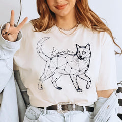 Malachitee "Karma Is A Cat" Taylor Swift Shirt, Cute Cat Shirt