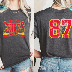 Malachitee "In My Chiefs Era 2 sides" Taylor Swift TShirt, Travis Shirt