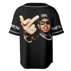 Malachitee "Breezy Bowl" Chris Brown Tour XX 2025 Baseball Jerseys
