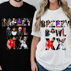 Malachitee "Breezy Bowl Signature" Chris Brown Concert Shirt