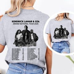 Malachitee "Grand National Tour" Kendrick Lamar With SZA 2025 Shirt