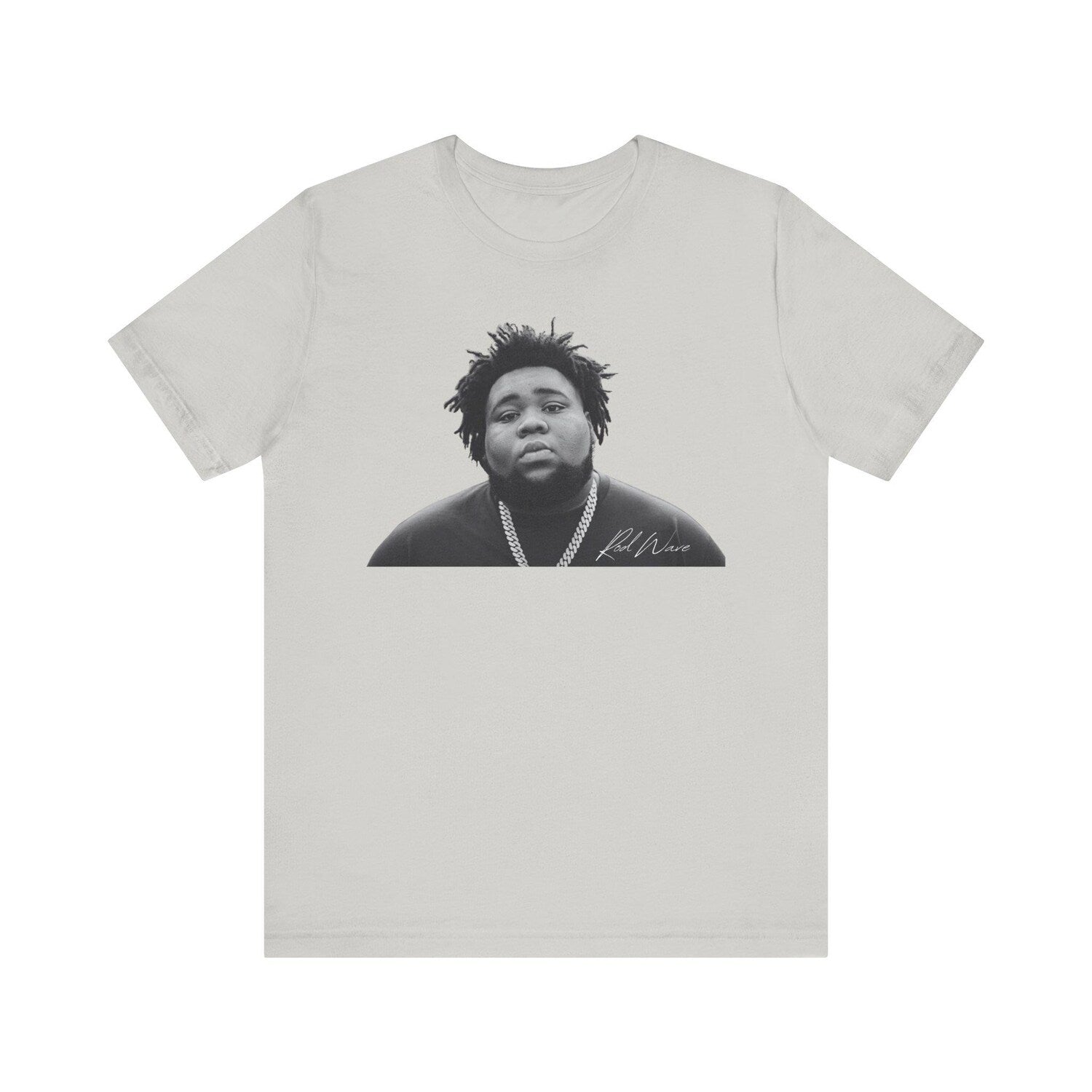 Malachitee "Rod Wave Portrait" Rod Wave Hiphop Tee 2024 Hip Hop Fan